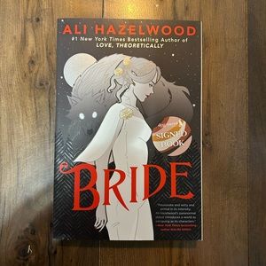 SIGNED PAPERBACK “BRIDE- ALI HAZELWOOD”